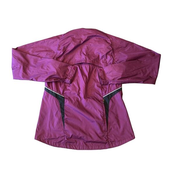 Nike Women's Convertible Running Jacket Dark Fuchsia Size M - Picture 2 of 15